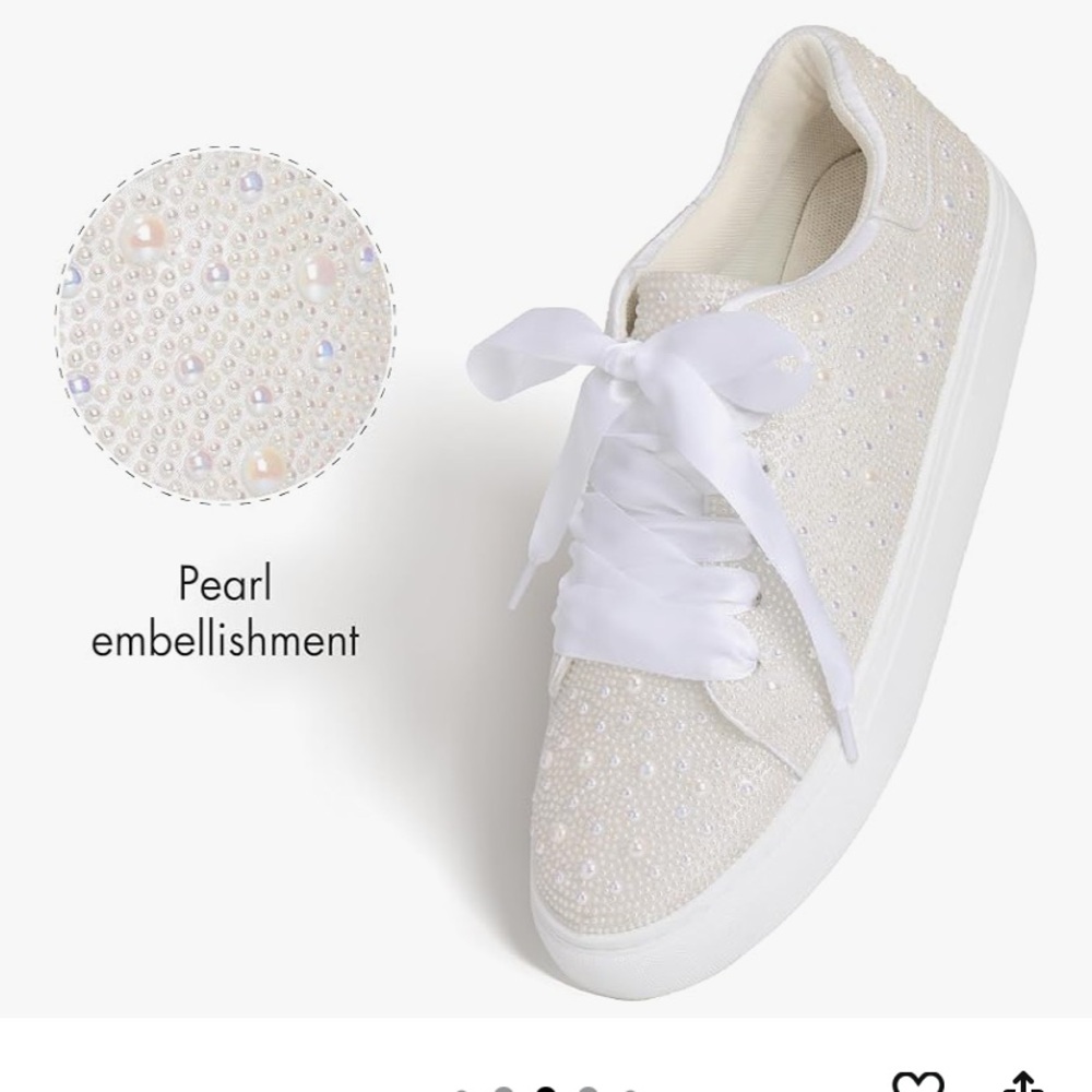 Sparkle Rhinestone Tennis Shoe